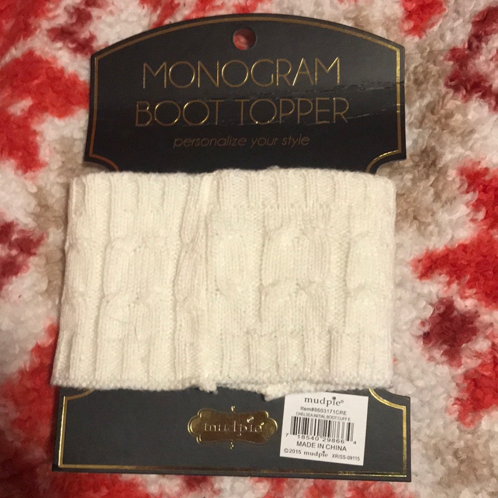 Monogram Boot toppers - Picture 2 of 2